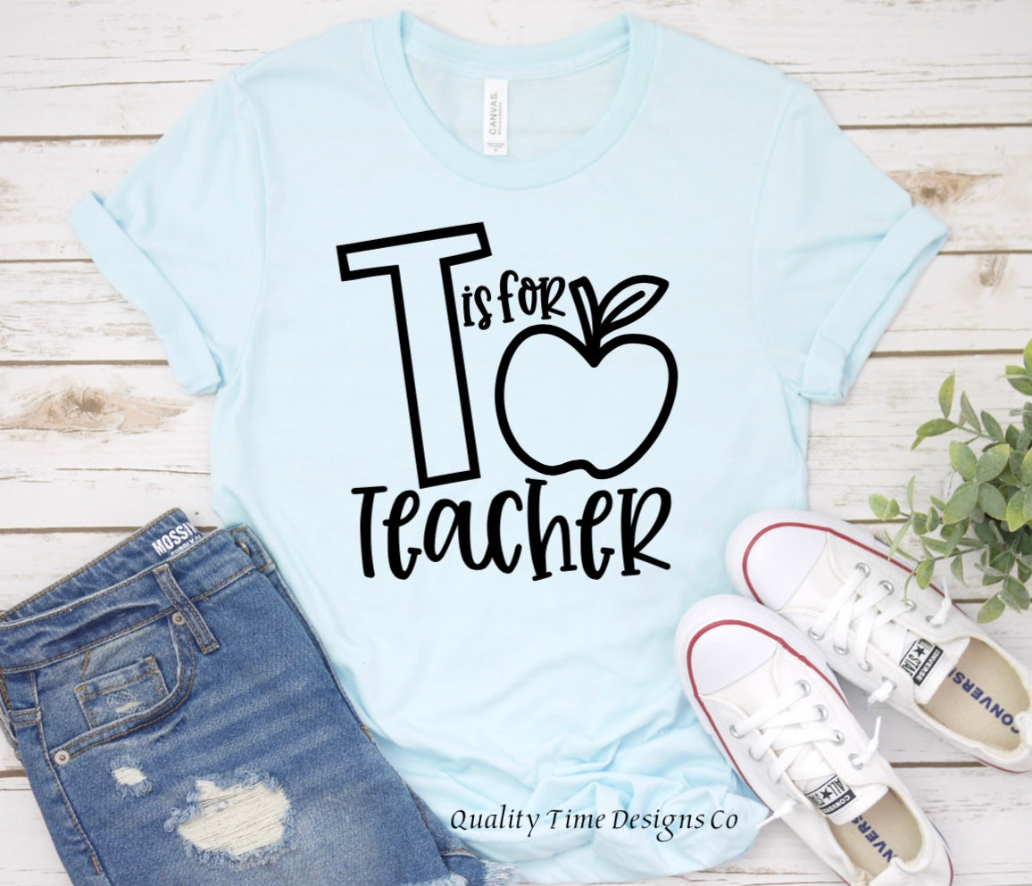 Uplifted Teacher Monthly Tee