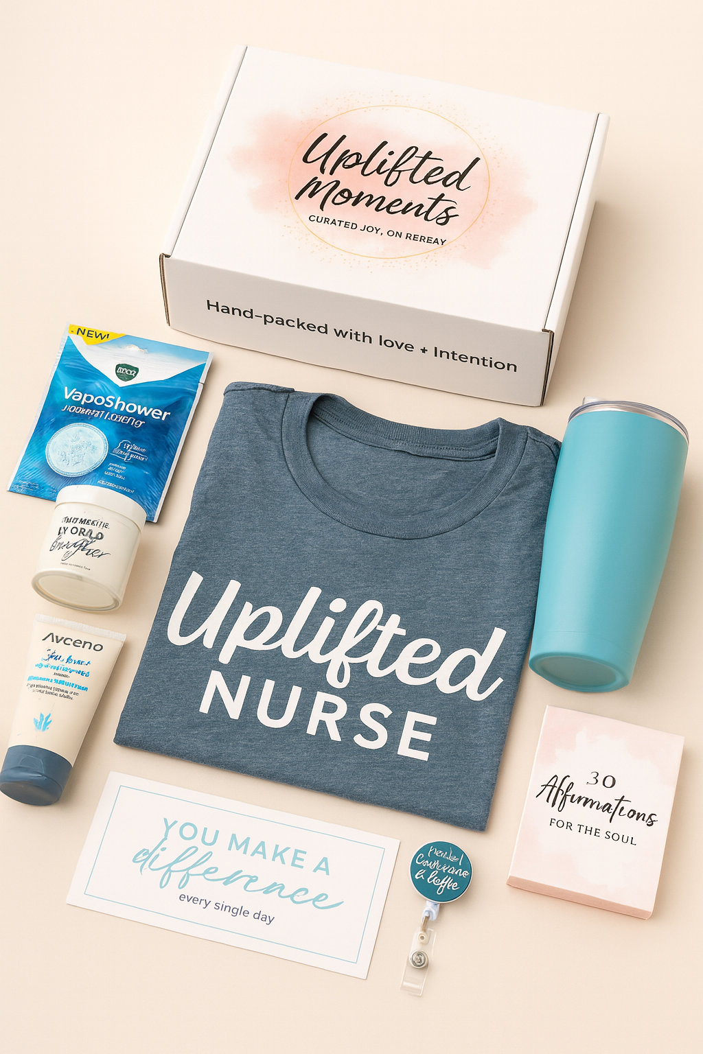 The Uplifted Nurse Box Plus Monthly Tee