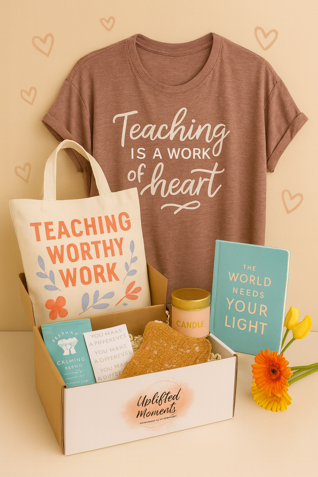 Uplifted Teacher Box Plus Monthly Tee